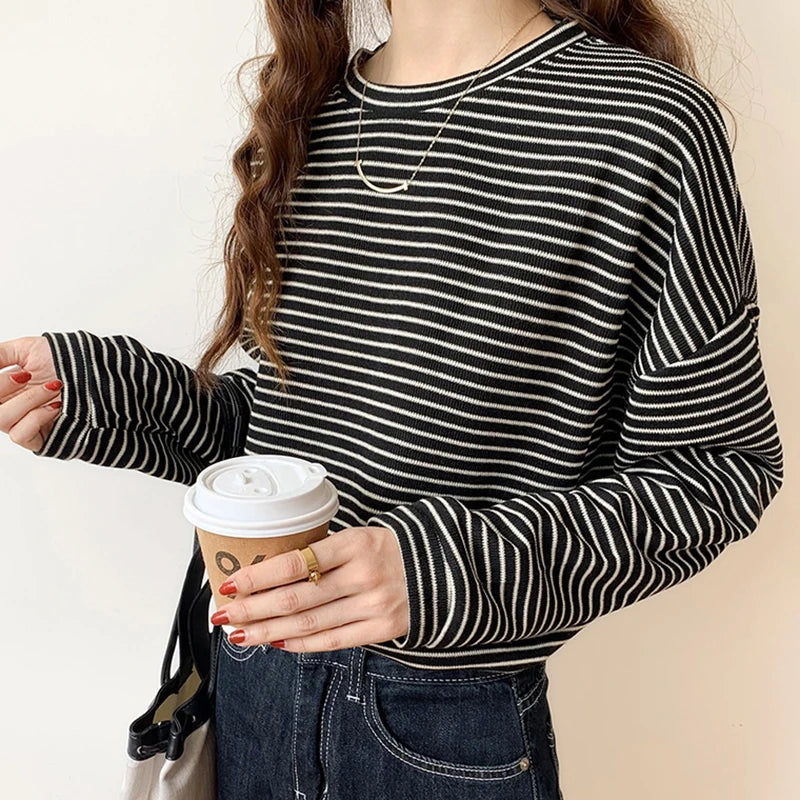 The Bernadette Striped Long Sleeve