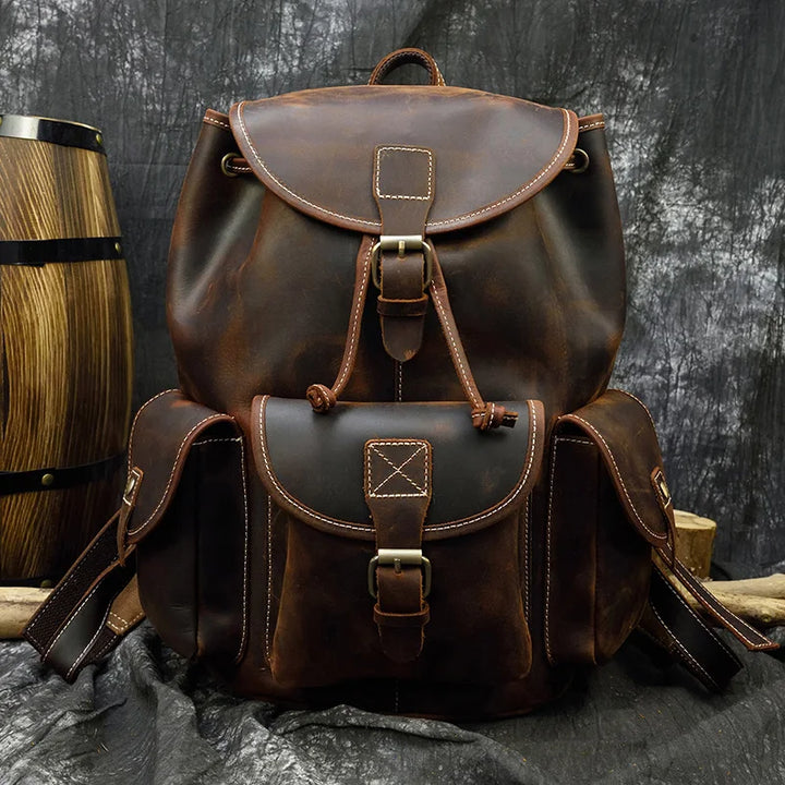 The Cavalier Leather Backpack