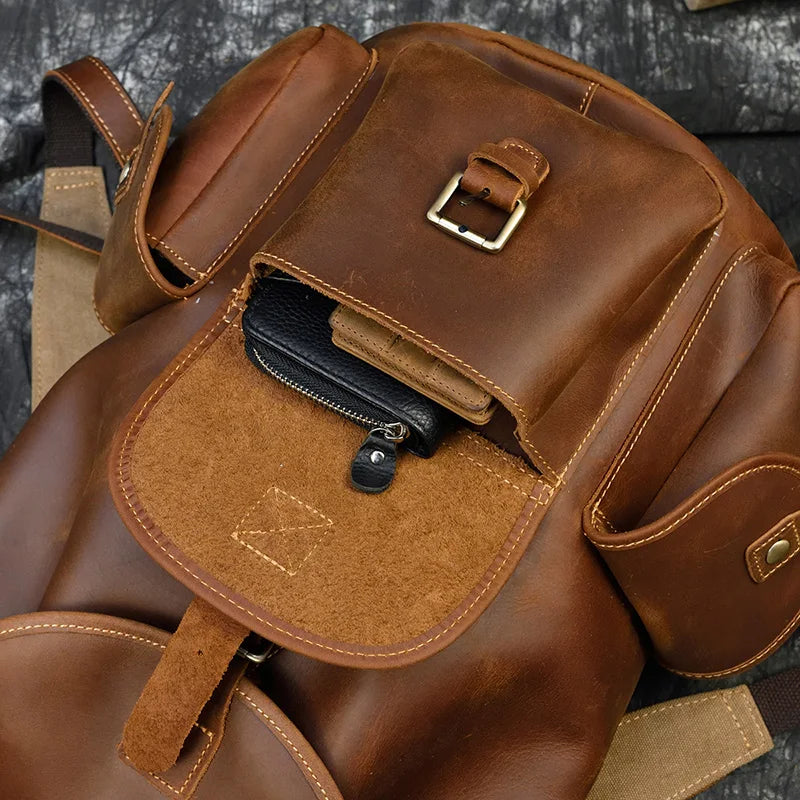 The Cavalier Leather Backpack