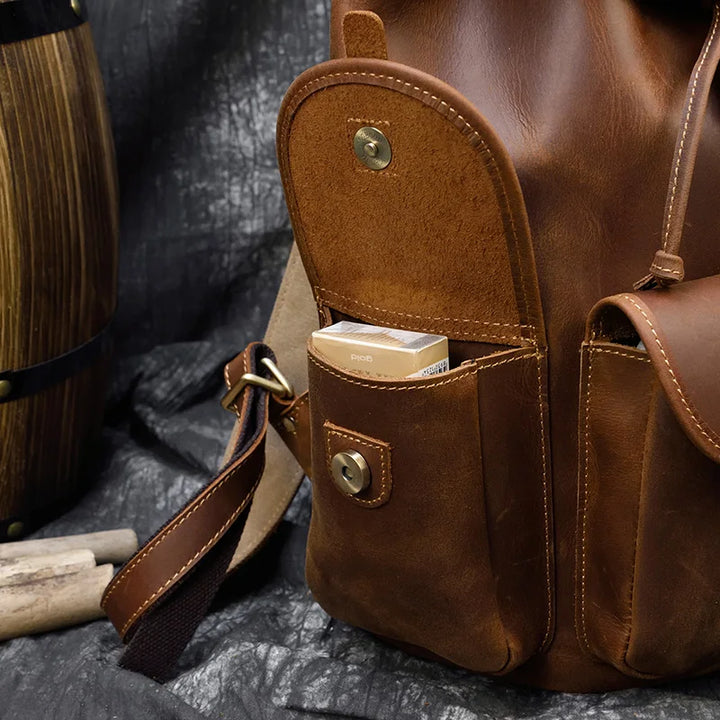 The Cavalier Leather Backpack