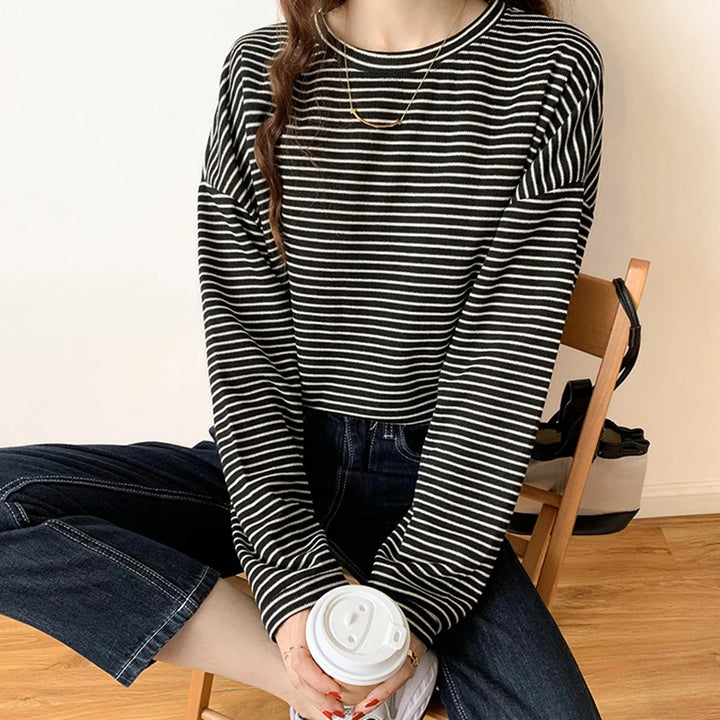 The Bernadette Striped Long Sleeve