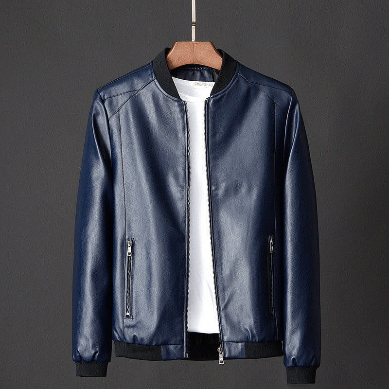 UrbanAviator Men's Leather Bomber Jacket