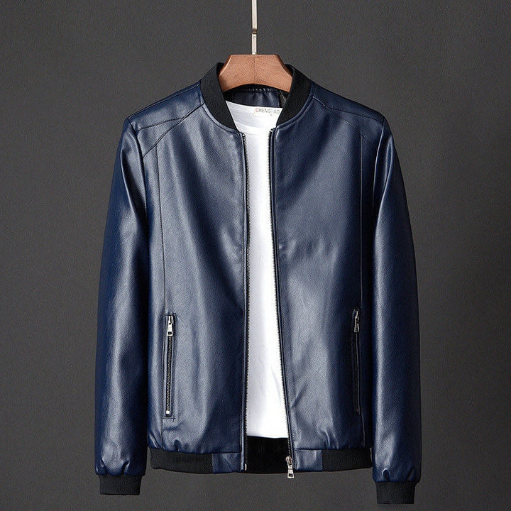 UrbanAviator Men's Leather Bomber Jacket