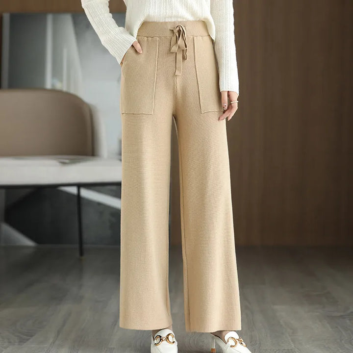 The Nadine Wool Knit Pant