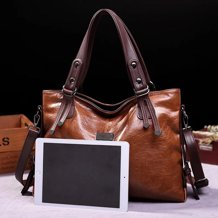 The Isabelle Leather Tote Bag