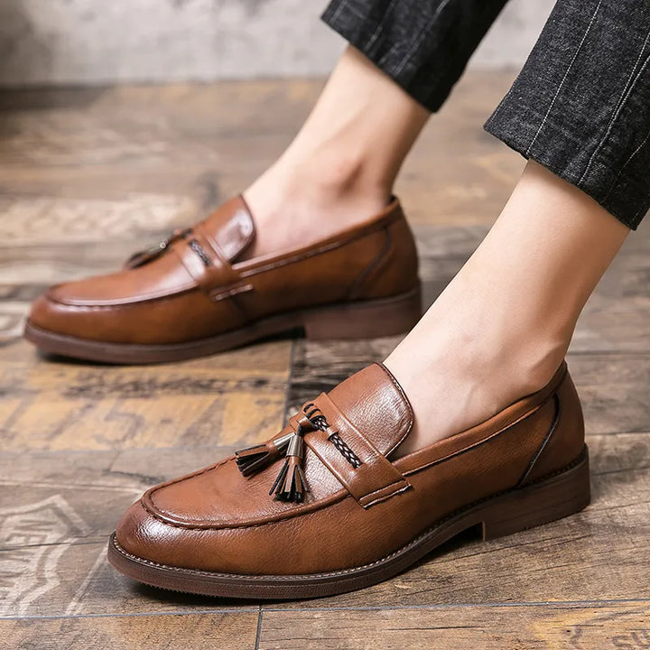 Anthony Veltucci Genuine Leather Loafer