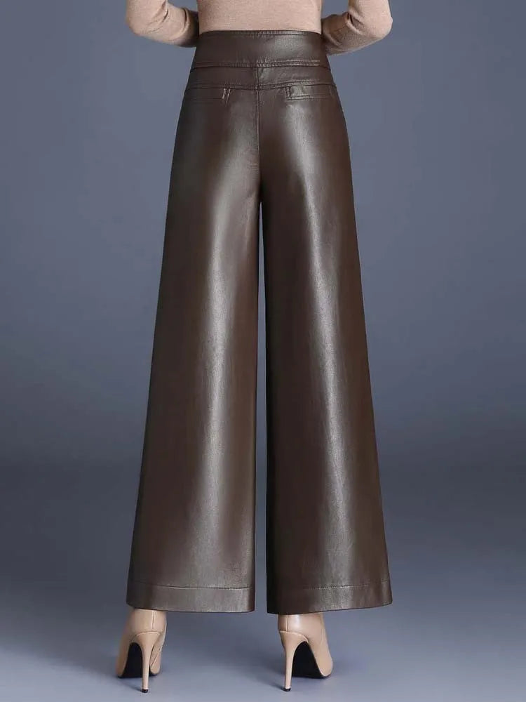 The Valentina Leather Pants