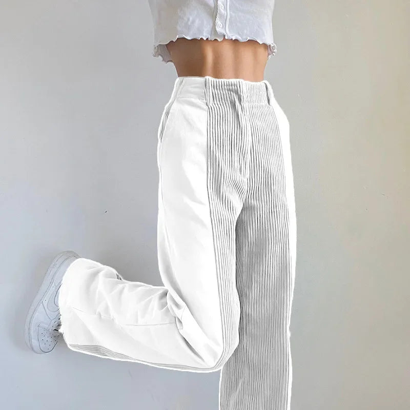 Seraphina Wide Leg Corduroy Pants