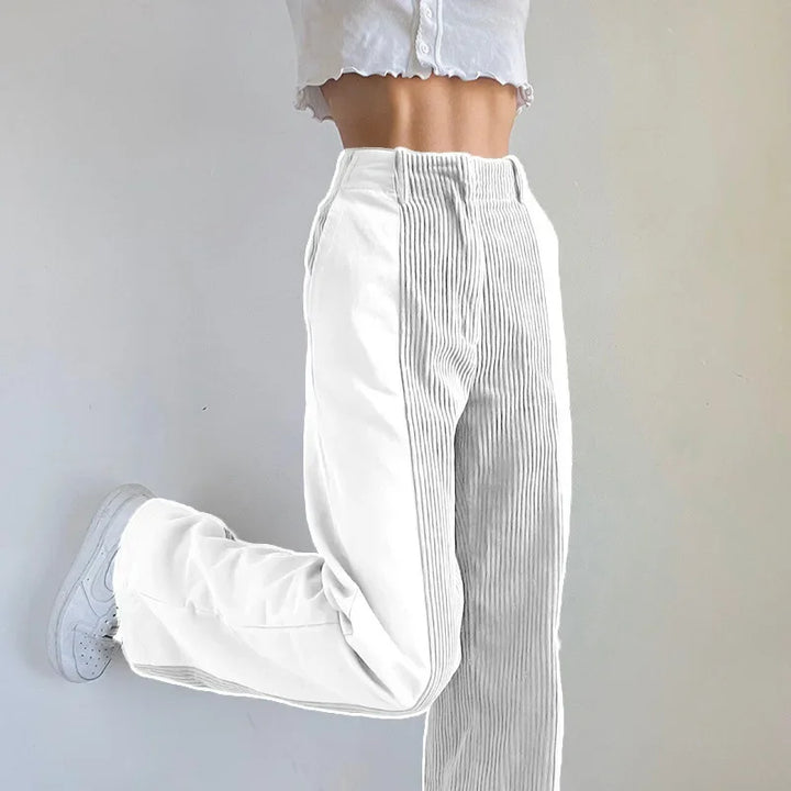 Seraphina Wide Leg Corduroy Pants