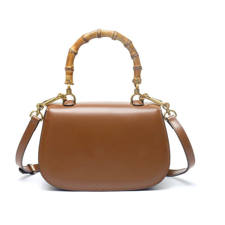 The Astor Bamboo Top-Handle Bag