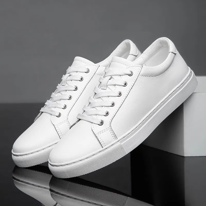 Anthony Veltucci Genuine Leather Sneakers