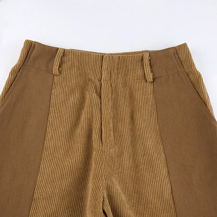 Seraphina Wide Leg Corduroy Pants