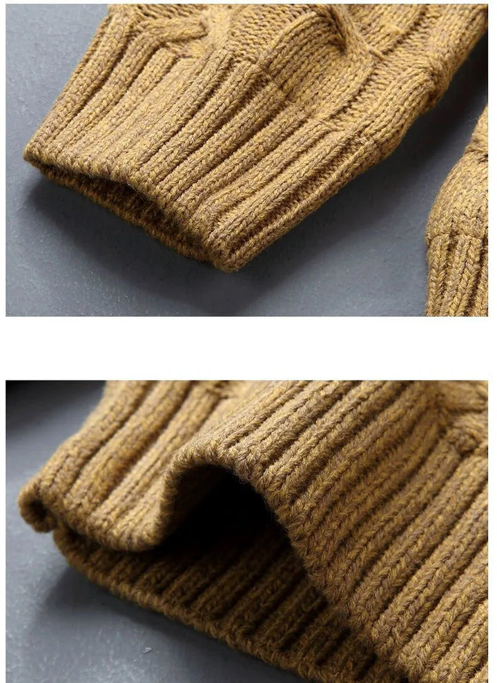 Michael Veltucci Cable Knit Sweater