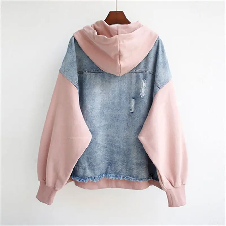 The Seraphina Denim Hoodie