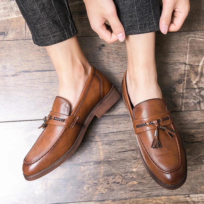 Anthony Veltucci Genuine Leather Loafer