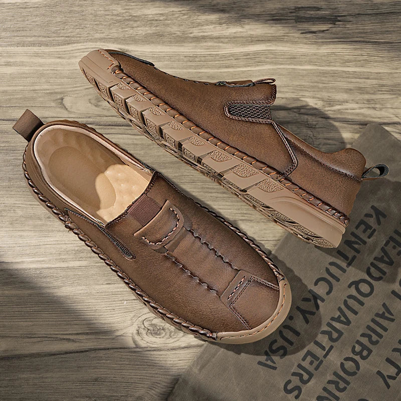 John Wellington Leather Slip-On Shoe